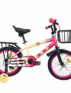 BICICLETA PARA NIÑAS MARCA RANDERS MODELO SMILER 16 ACERO ROSA